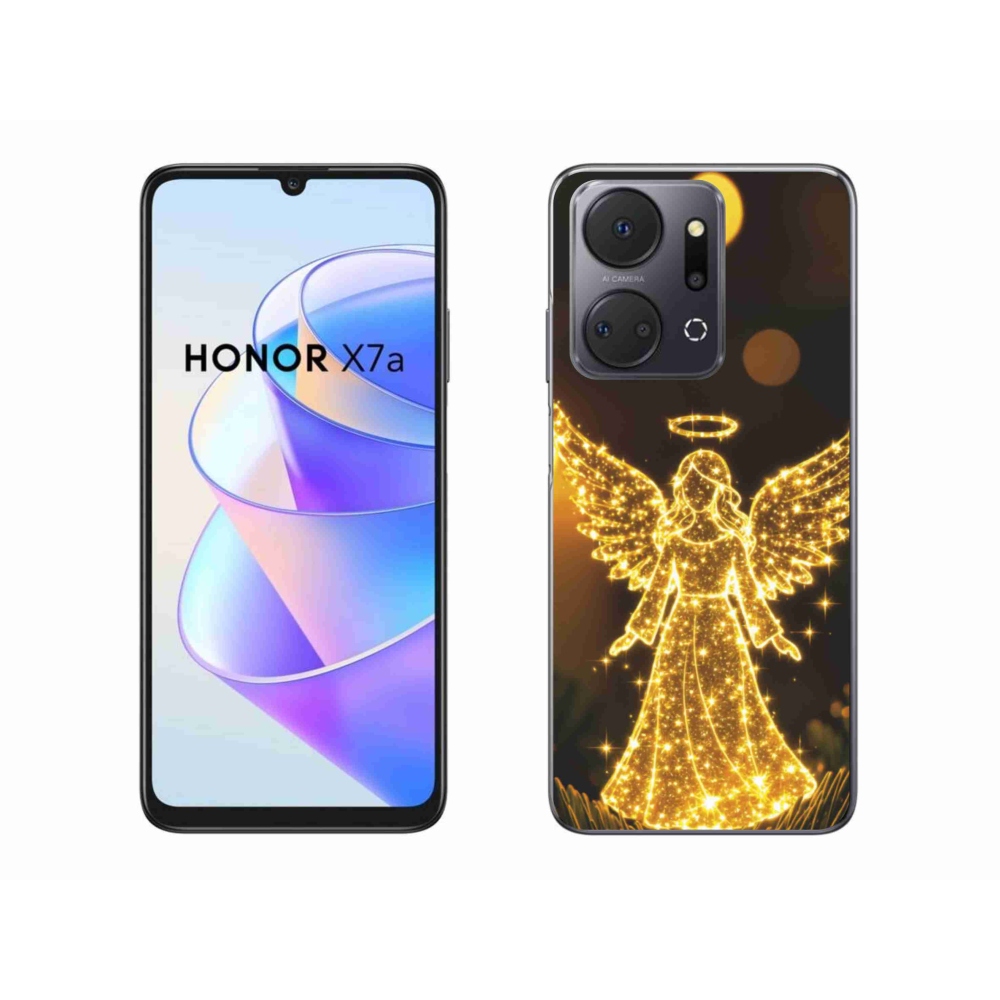 Zselés borítás mmCase a Honor X7a készülékhez - angyalka