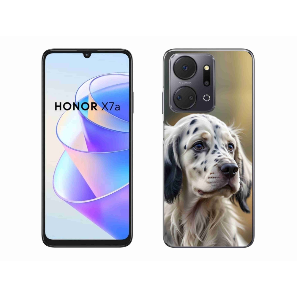 Zselés borítás mmCase a Honor X7a készülékhez - English Setter