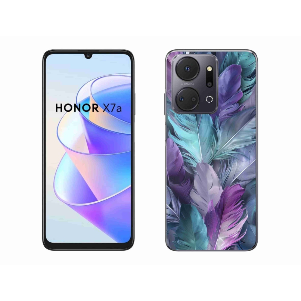Zselés borítás mmCase a Honor X7a készülékhez - színes toll 2