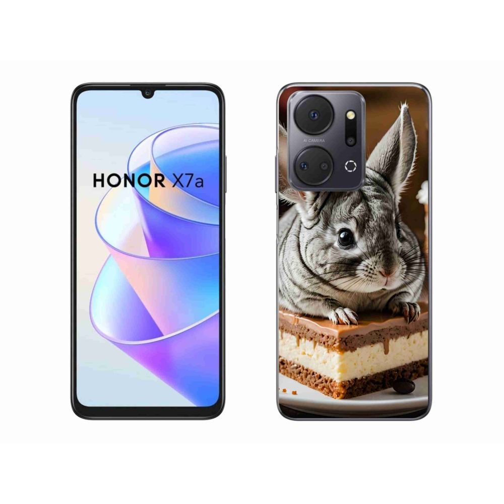 Zselés borítás mmCase a Honor X7a készülékhez - csincsilla