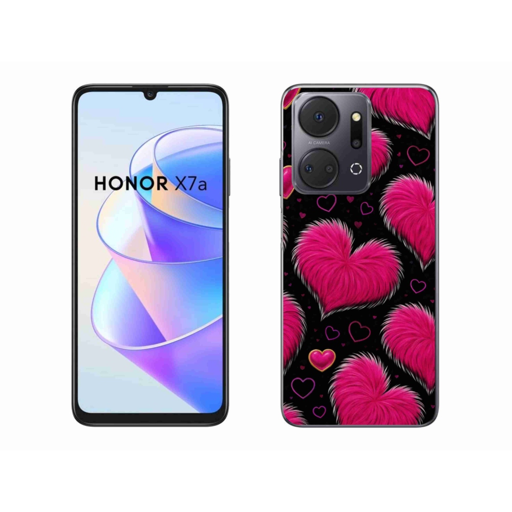 Gél borítás mmCase a Honor X7a készülékhez - puha szív