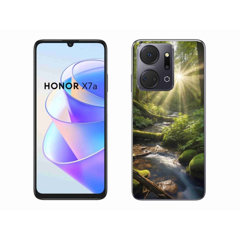 Gél borítás mmCase for Honor X7a - erdő mélysége