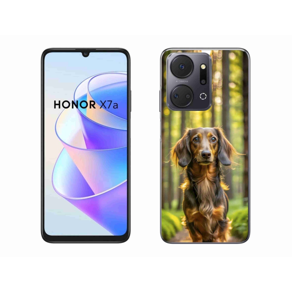 Zselés borítás mmCase a Honor X7a készülékhez - tacskó 4