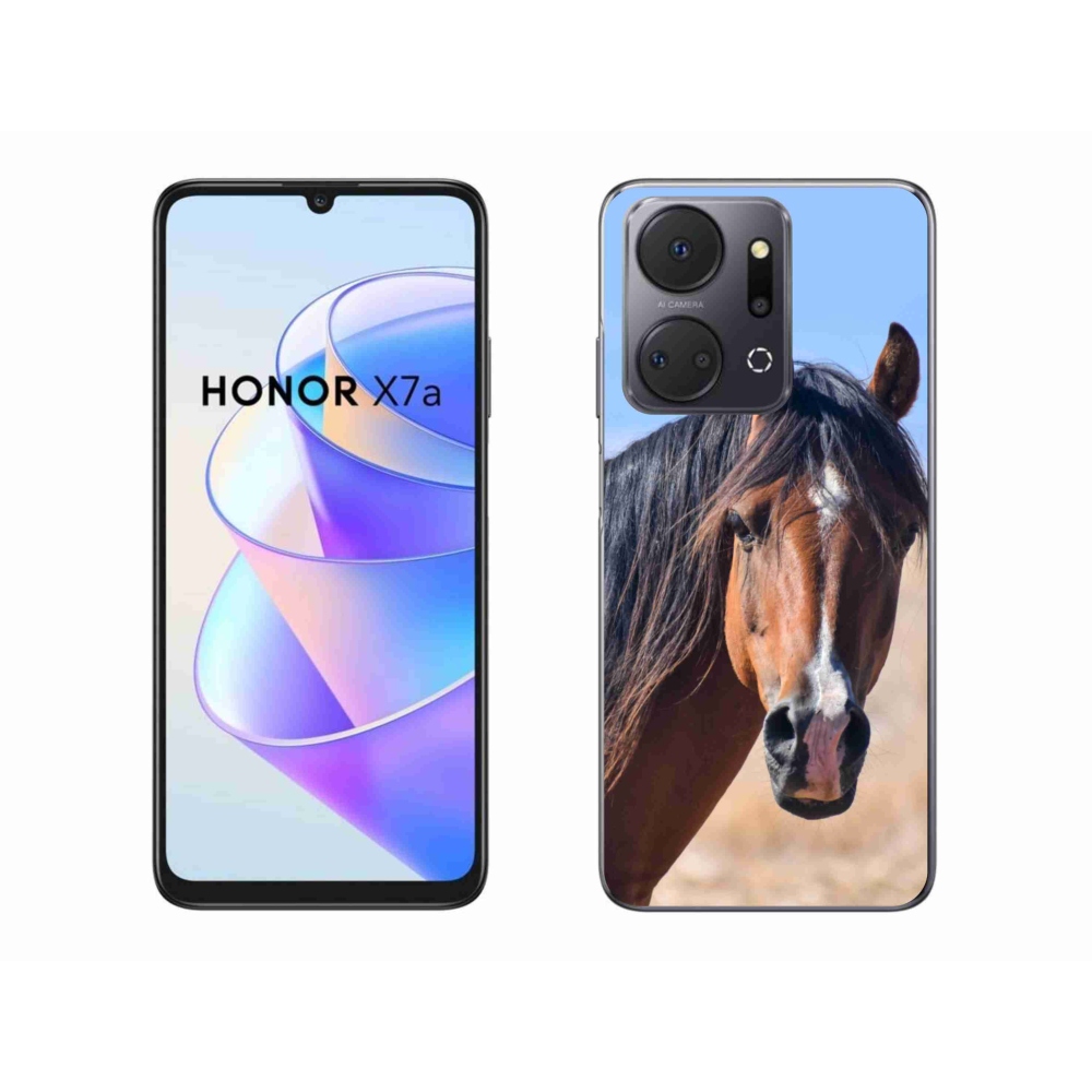 Zselés borítás mmCase a Honor X7a készülékhez - csendes ló