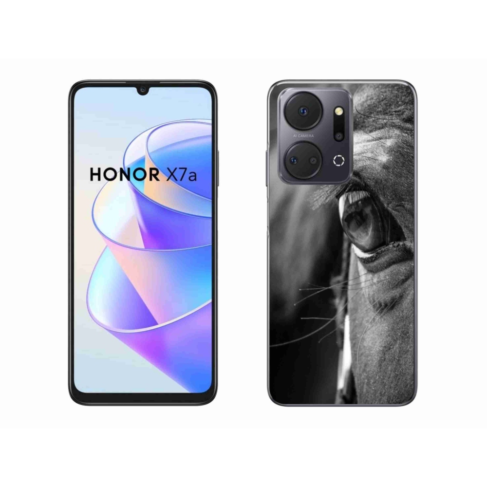 Gél borítás mmCase a Honor X7a készülékhez - Ló nézet