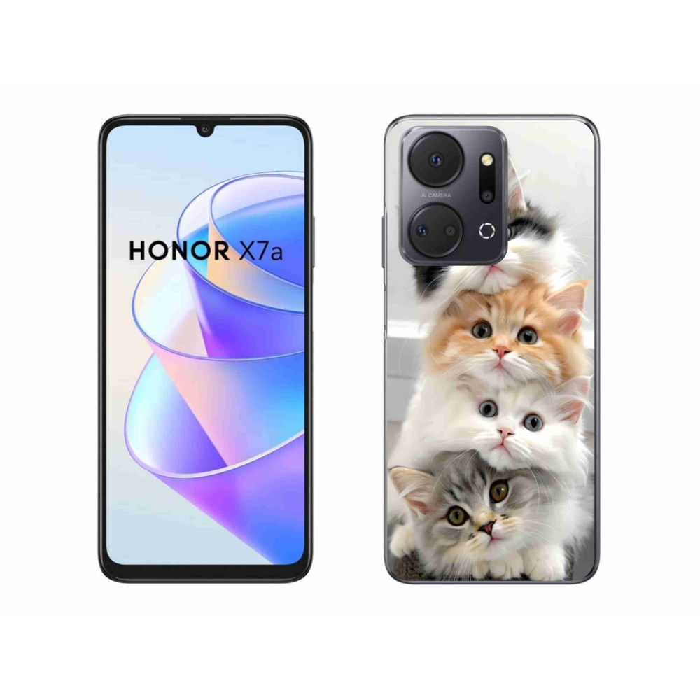 Zselés borítás mmCase a Honor X7a készülékhez - cat group