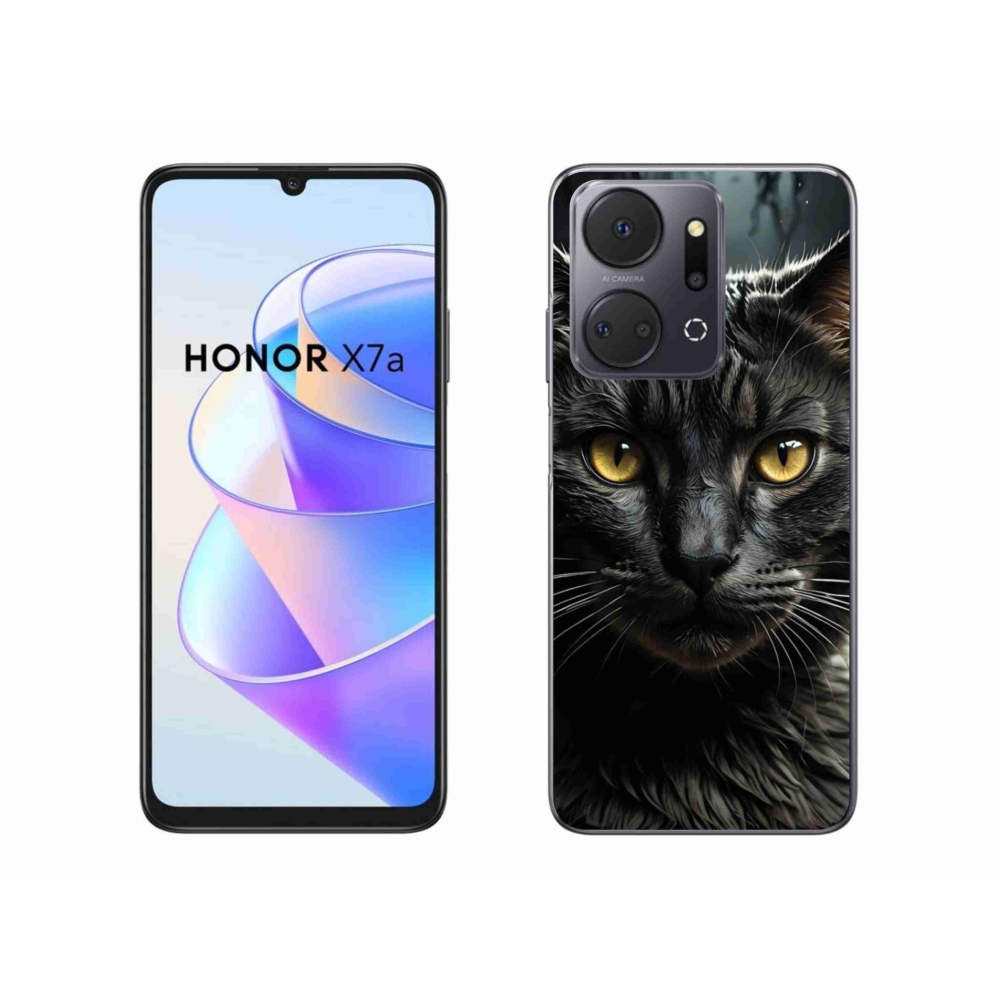 Zselés borítás mmCase a Honor X7a készülékhez - cat view 3