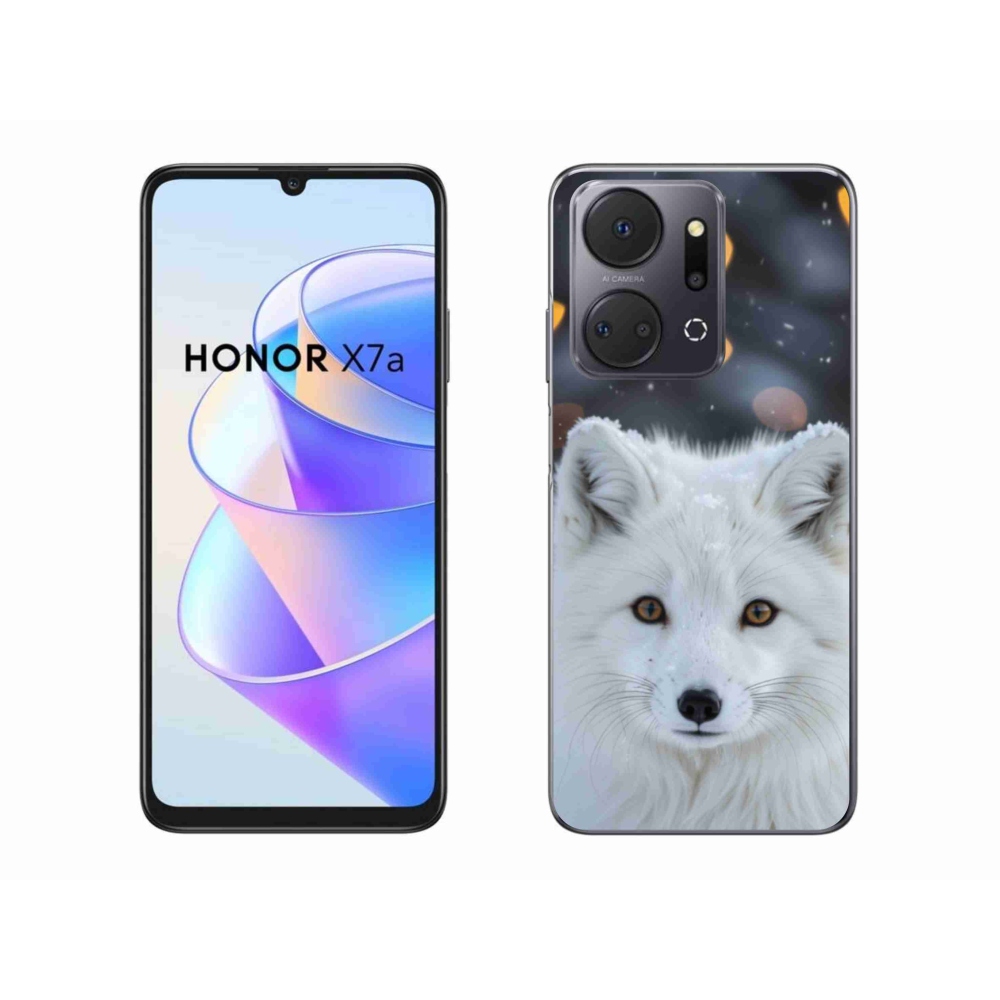 Zselés borítás mmCase a Honor X7a készülékhez - polár róka