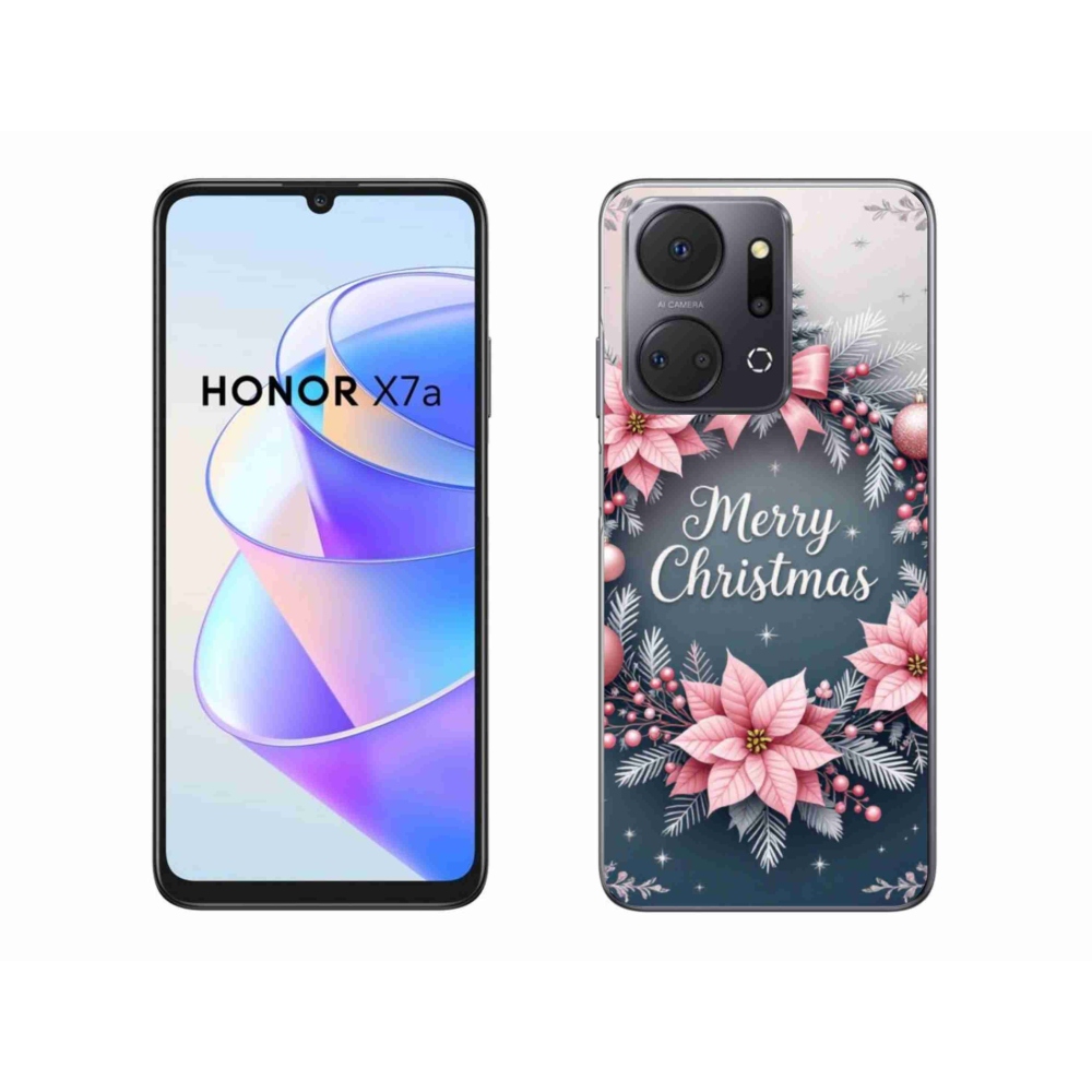 Gél borító mmCase a Honor X7a számára - boldog karácsonyt!