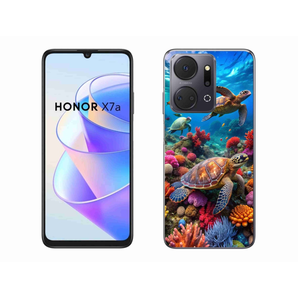 Zselés borítás mmCase a Honor X7a készülékhez - Sea World 2