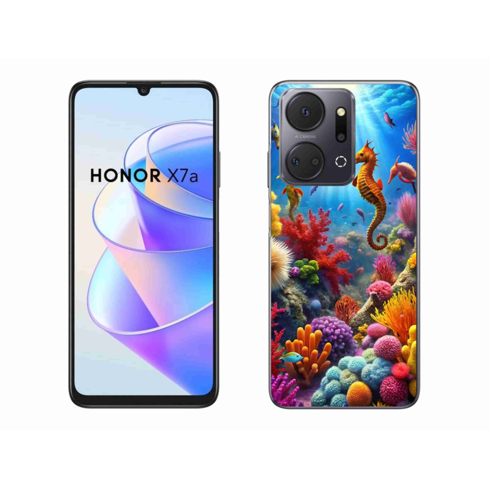 Zselés borítás mmCase a Honor X7a készülékhez - Sea World 3