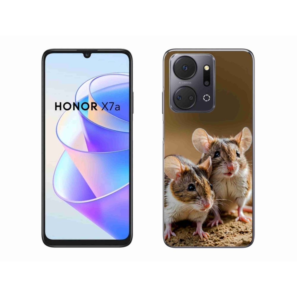 Zselés borítás mmCase a Honor X7a készülékhez - egér duo