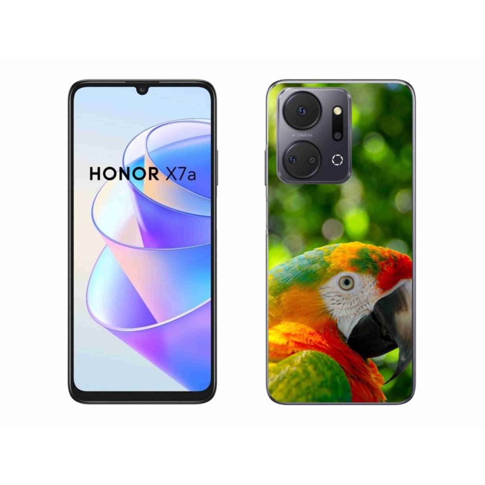 Zselés borítás mmCase a Honor X7a készülékhez - parrot ara 3