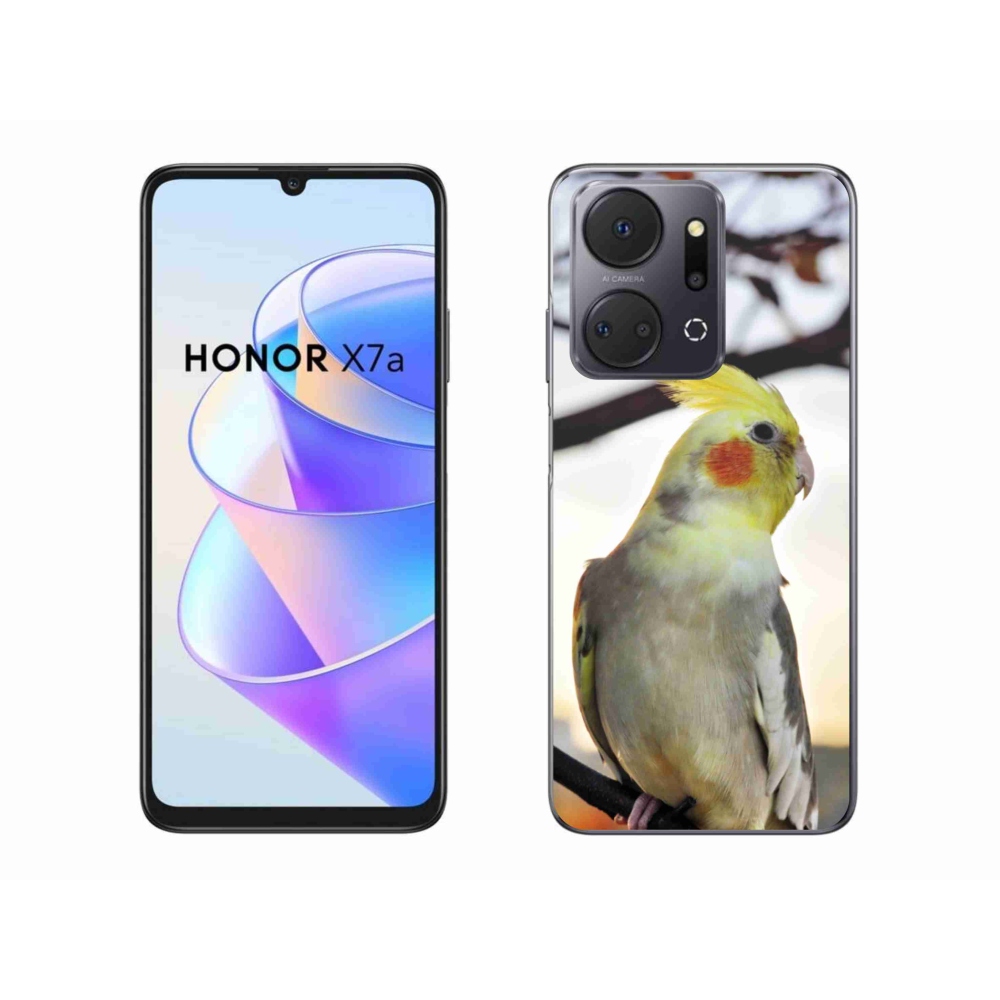 Zselés borítás mmCase a Honor X7a készülékhez - papagáj korela