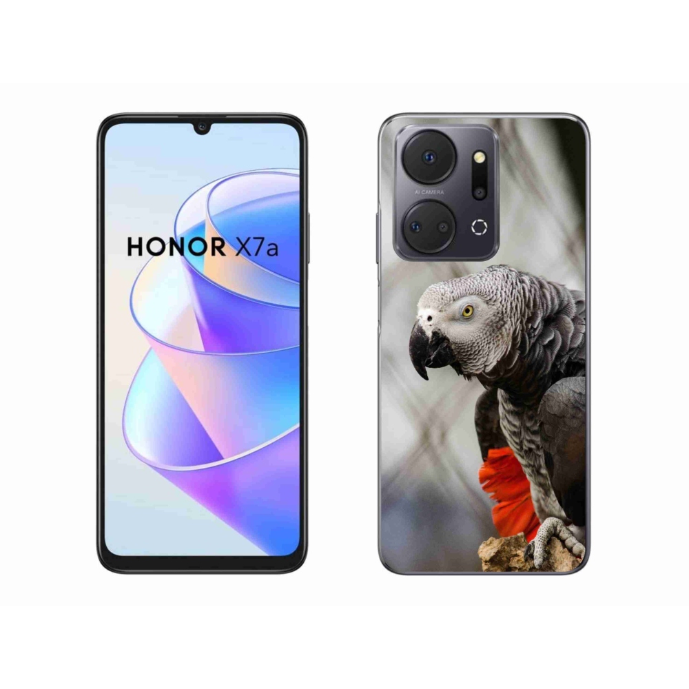 Zselés borítás mmCase a Honor X7a készülékhez - parrot jacko 3
