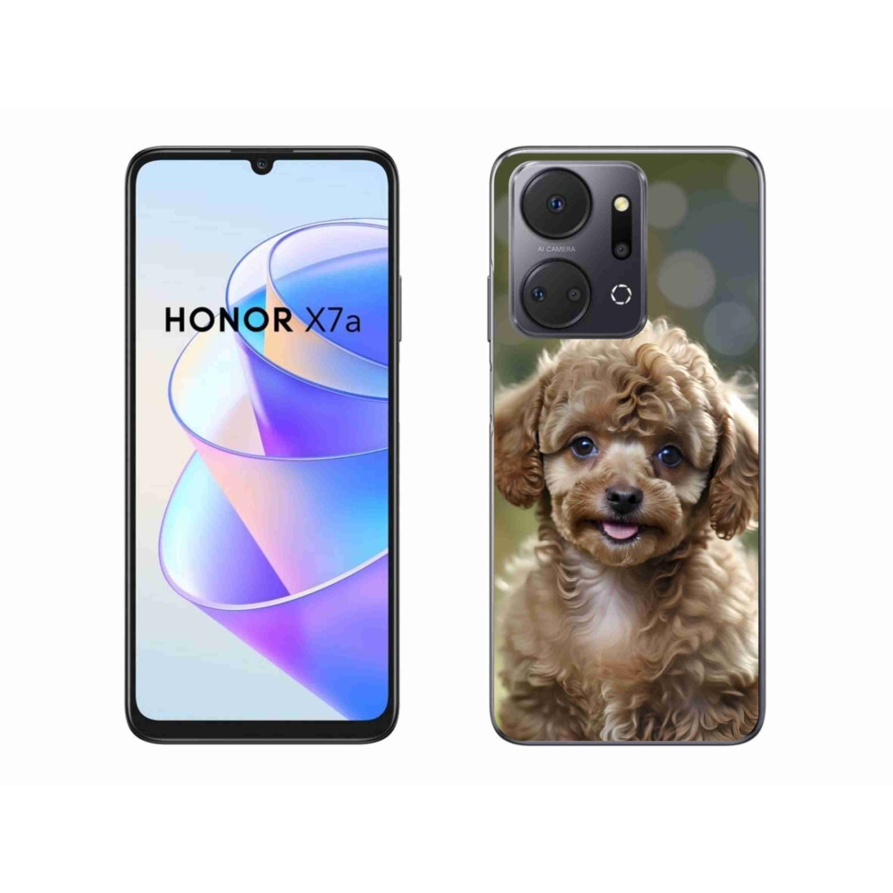 Gél borítás mmCase a Honor X7a számára - aranyos uszkár