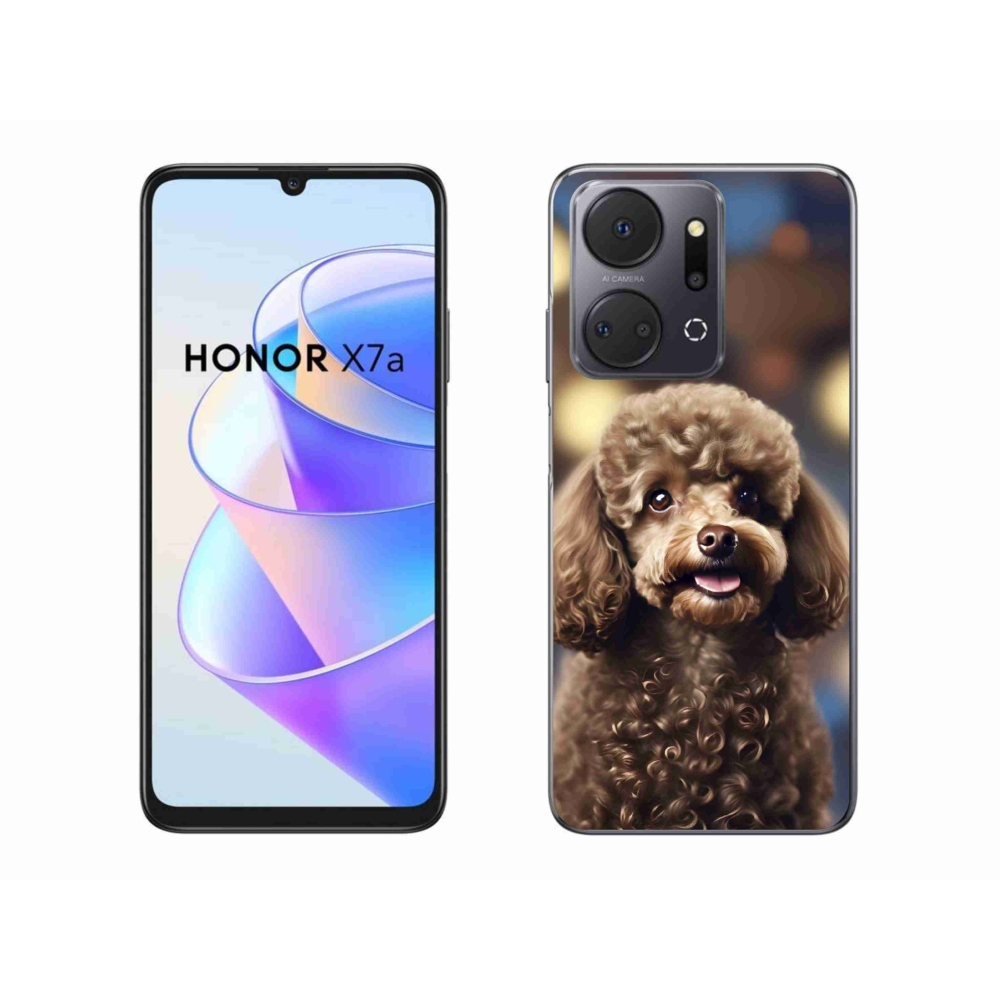 Gél borítás mmCase a Honor X7a számára - aranyos uszkár