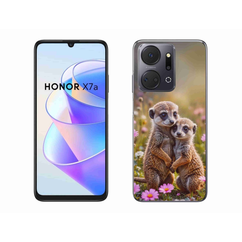 Zselés borítás mmCase a Honor X7a készülékhez - suricate duo