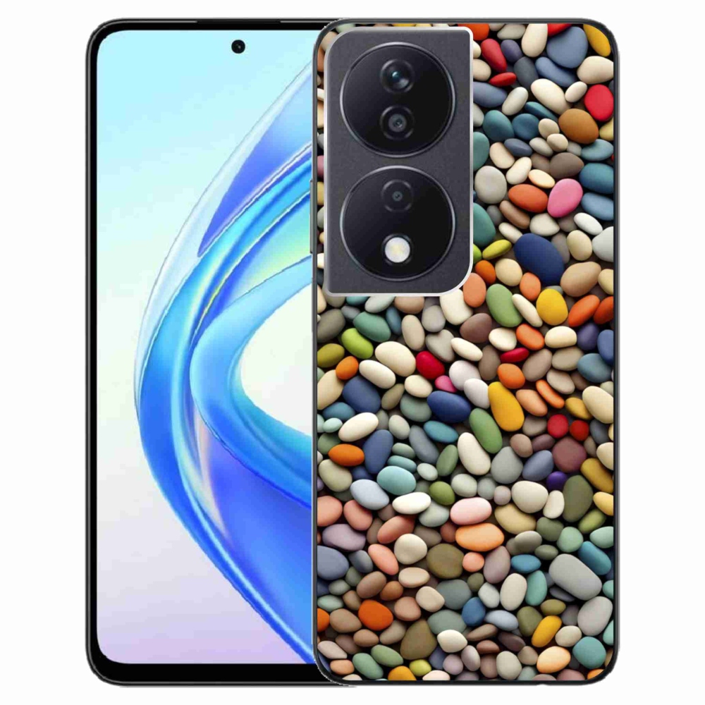 Gél borítás mmCase a Honor X7b készülékhez - színes strasszkövek 2