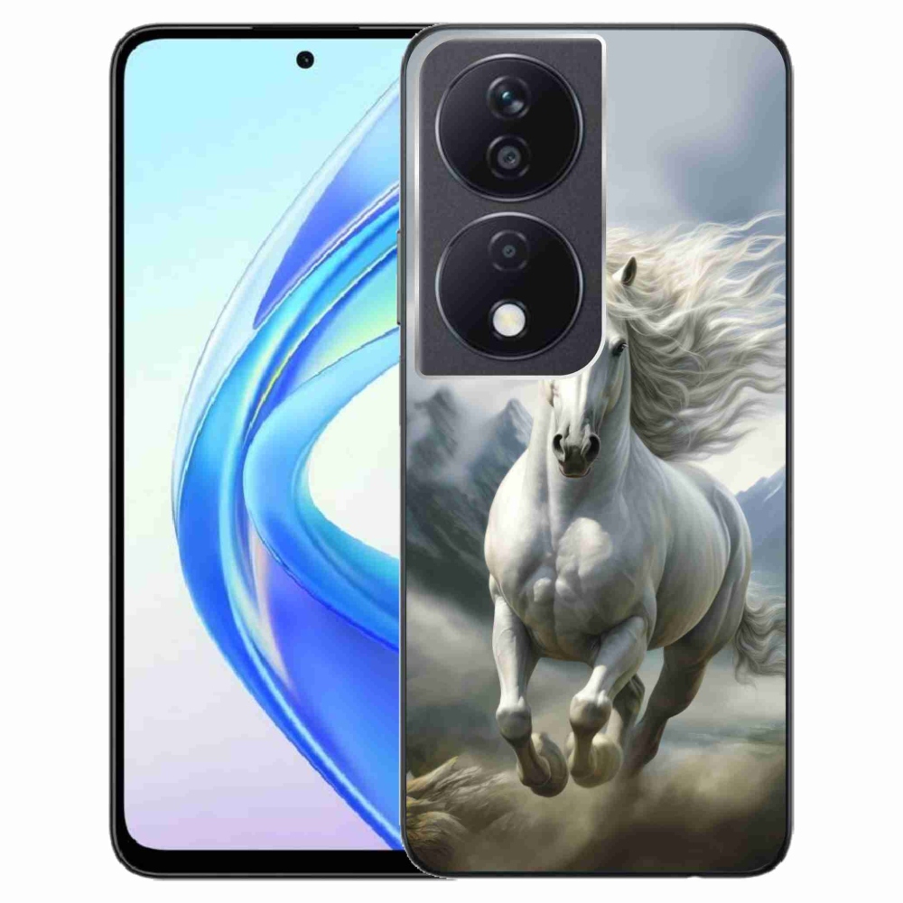 mmCase gél tok az Honor X7b-hez – Futó fehér ló 3