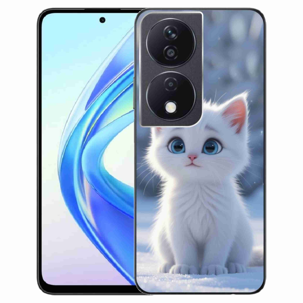 mmCase gél tok az Honor X7b-hez – fehér cica 3