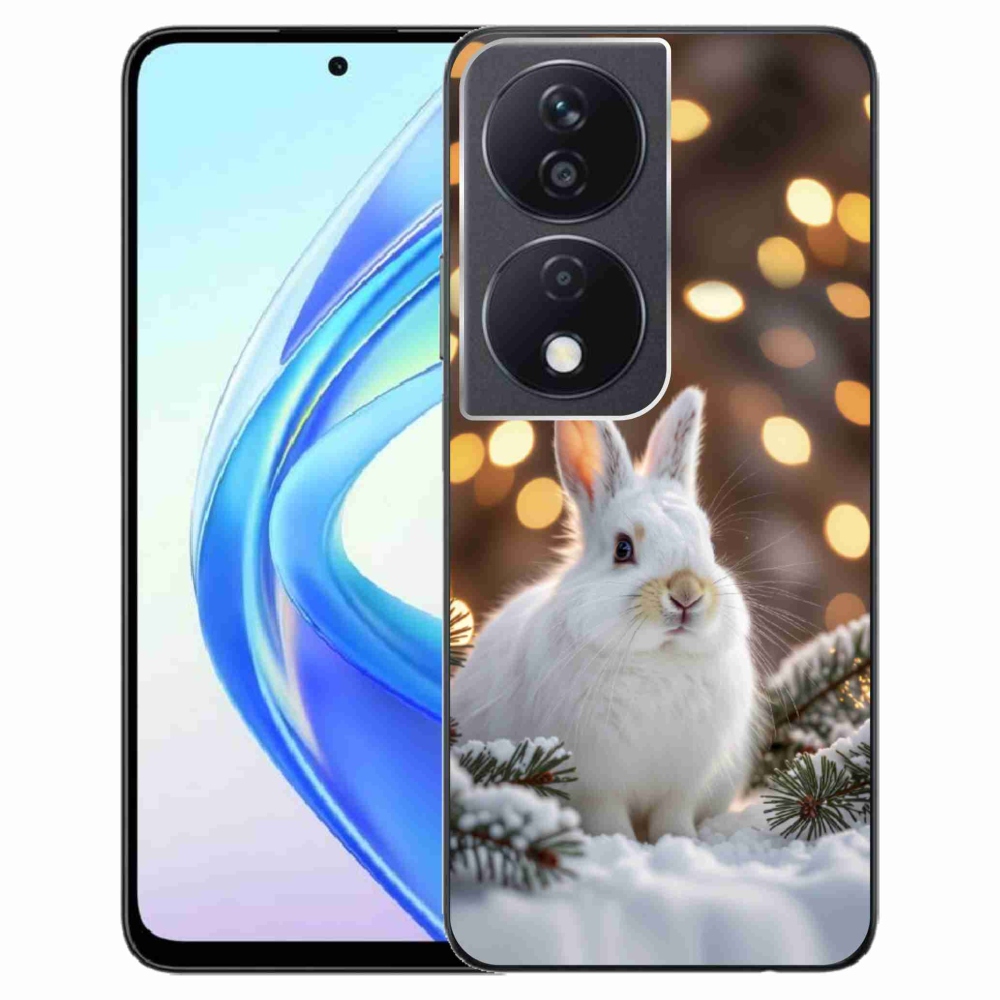 mmCase géltok az Honor X7b-hez – fehér nyúl