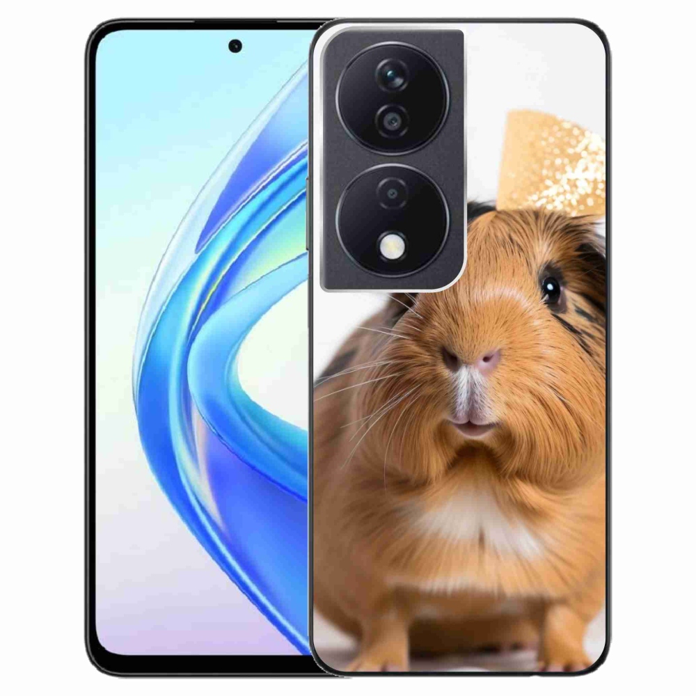 Zselés borítás mmCase a Honor X7b készülékhez - barna tengerimalac