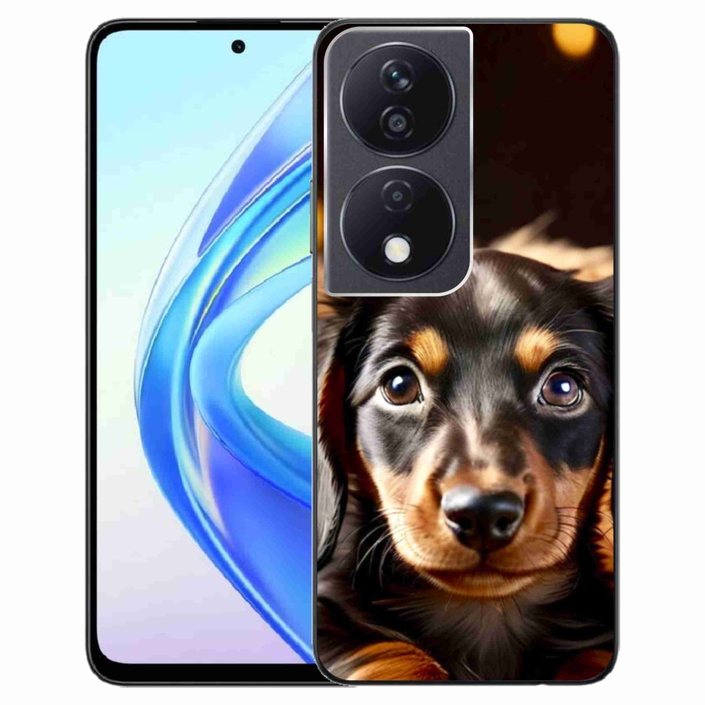 Zselés borítás mmCase a Honor X7b készülékhez - tacskó