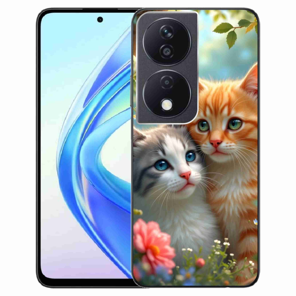 Gél borítás mmCase a Honor X7b készülékhez - cat love 2