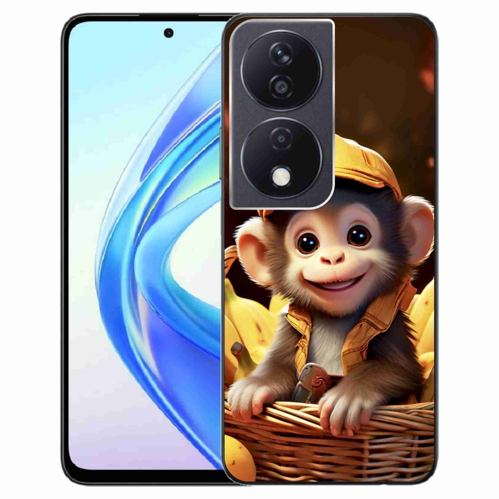 mmCase gél tok az Honor X7b-hez – majom a kosárban