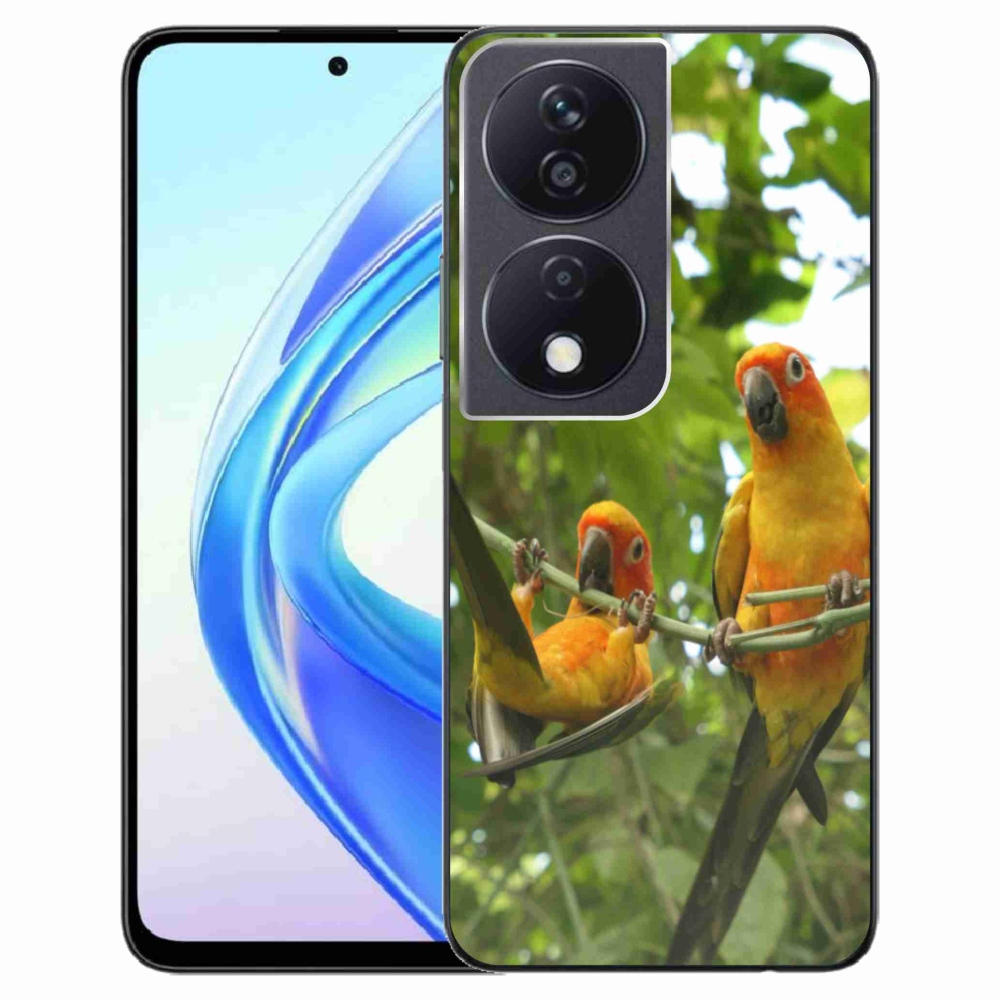 Gél borítás mmCase a Honor X7b készülékhez - papagájok aratingy