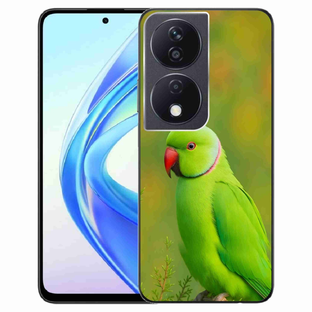 Zselés borítás mmCase a Honor X7b készülékhez - papagáj Alexander 2