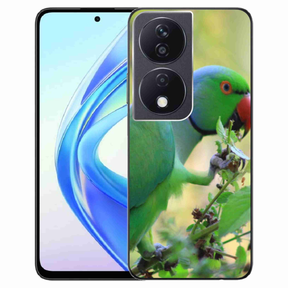 Zselés borítás mmCase a Honor X7b készülékhez - papagáj alexandr