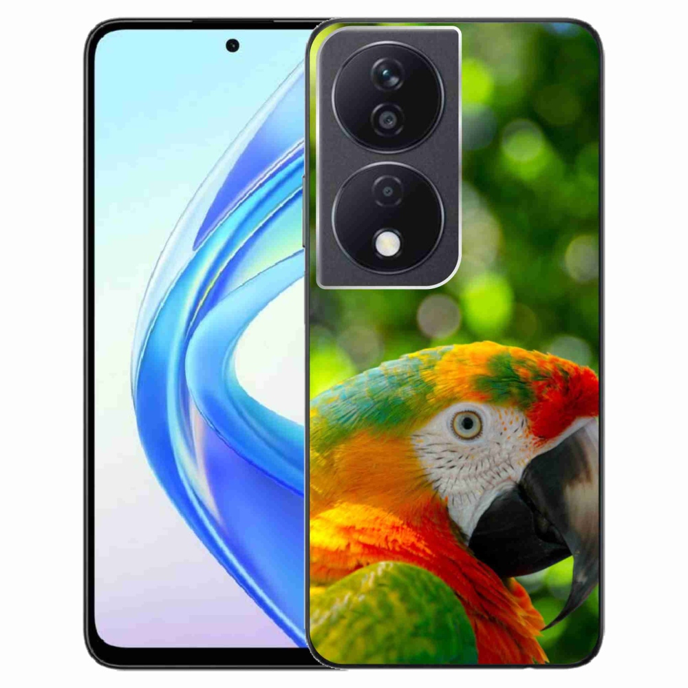 Gél borítás mmCase a Honor X7b készülékhez - papagáj ara 3