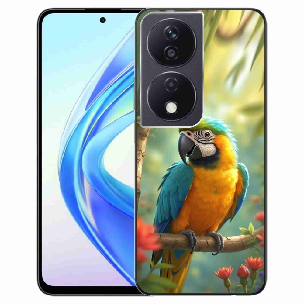 mmCase géltok az Honor X7b-hez – kék-sárga ara papagáj