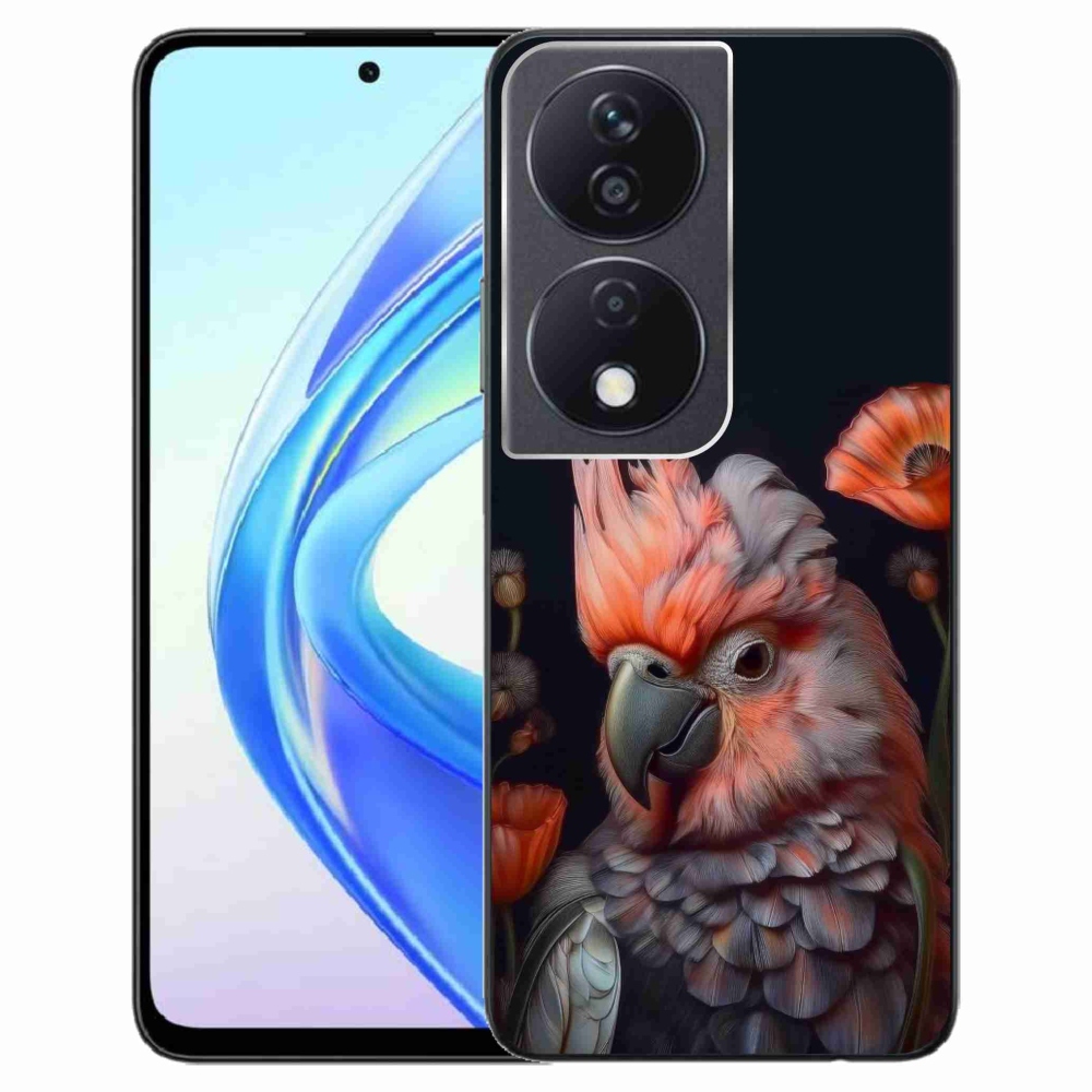 mmCase gél tok az Honor X7b-hez – színes kakadu papagáj