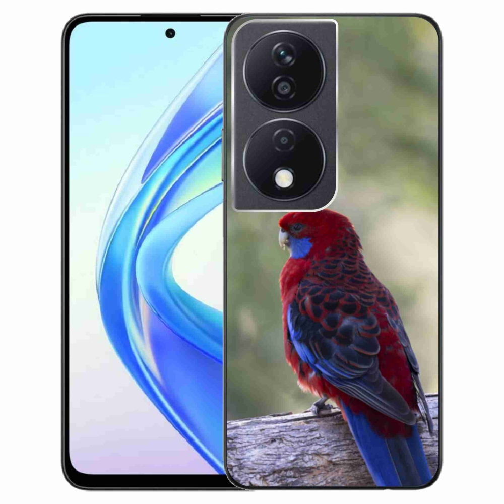 Zselés borítás mmCase a Honor X7b készülékhez - papagáj rosela