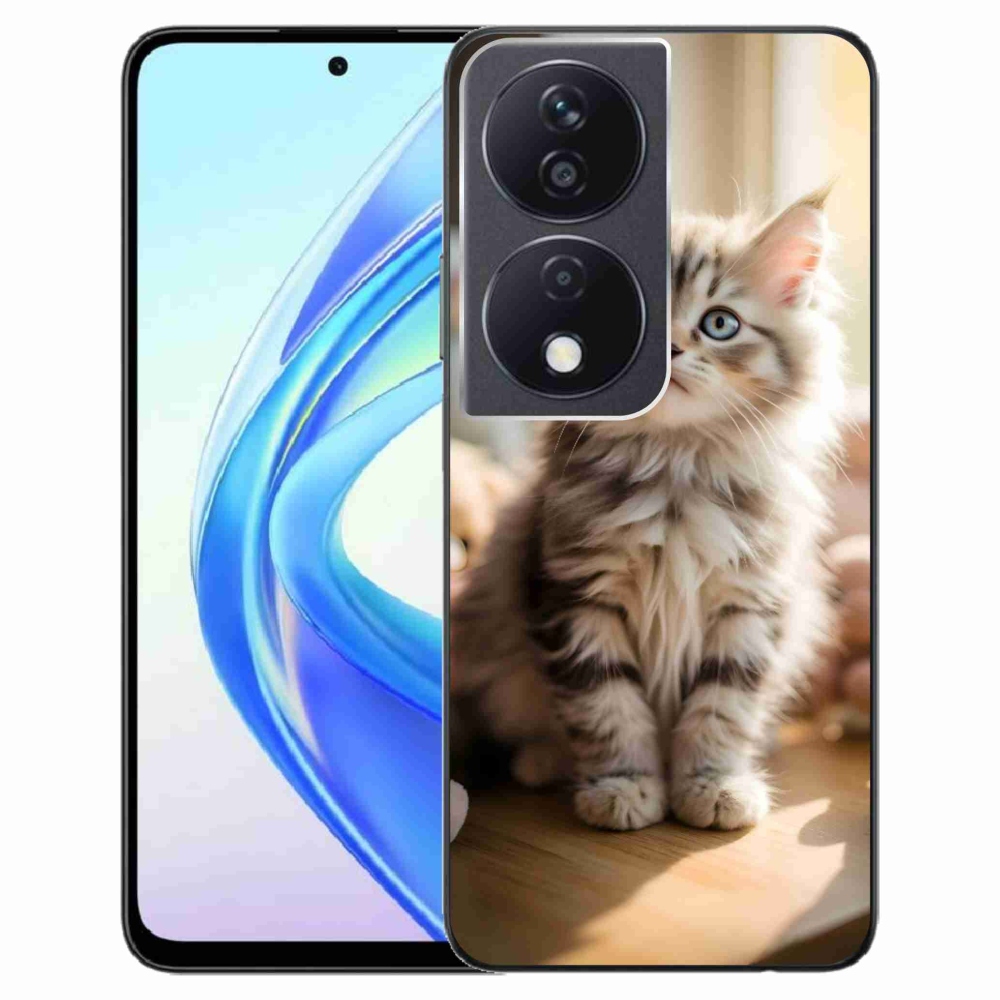 mmCase gél tok az Honor X7b-hez – aranyos cica 10