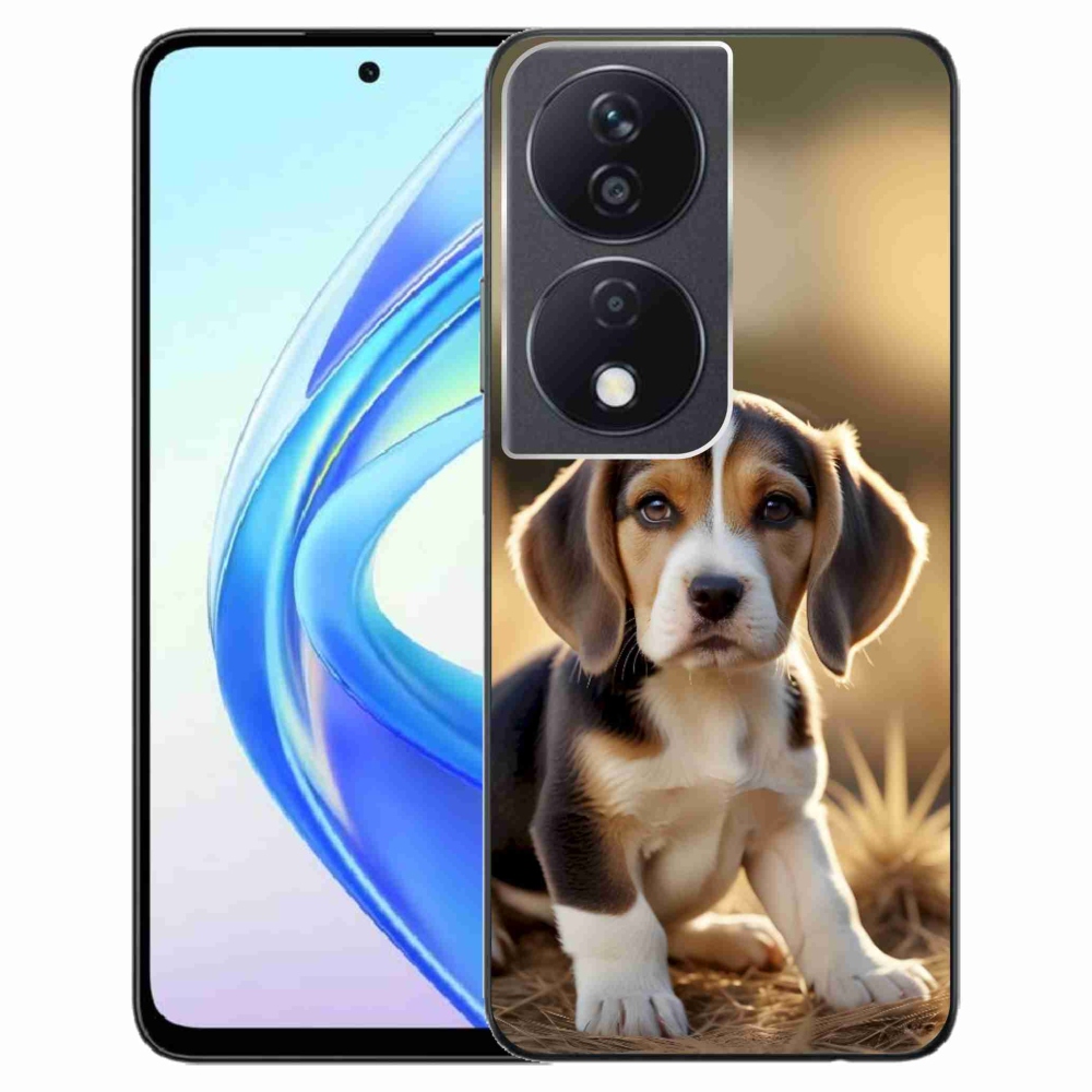 mmCase gél tok az Honor X7b-hez – aranyos beagle