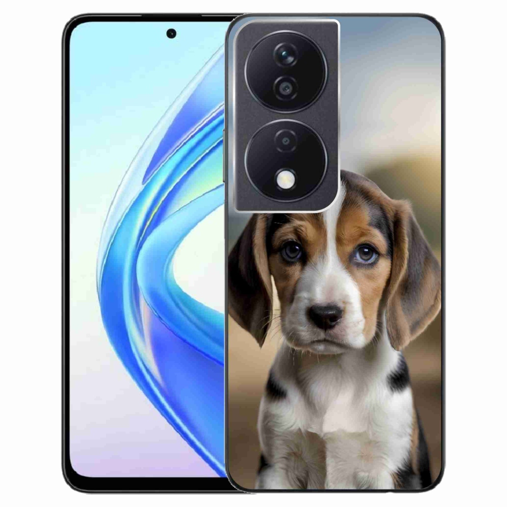 mmCase gél tok az Honor X7b-hez – aranyos beagle