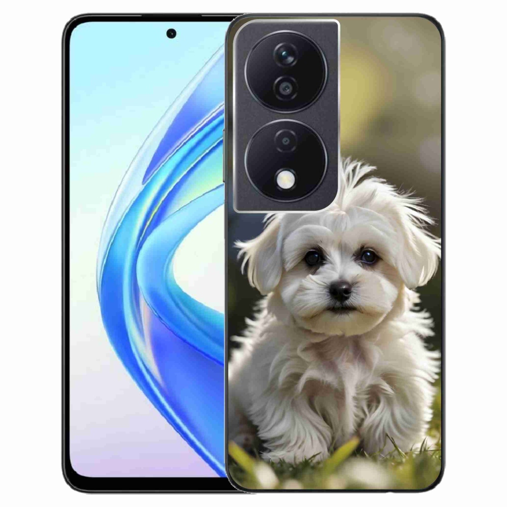 mmCase gél tok az Honor X7b-hez – aranyos máltai kutyus
