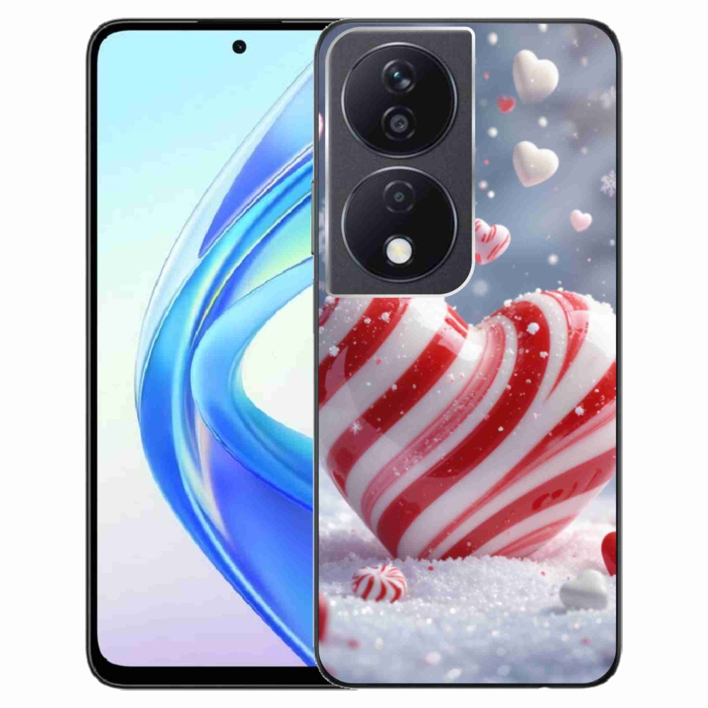 Gél borító mmCase a Honor X7b készülékhez - édes szív