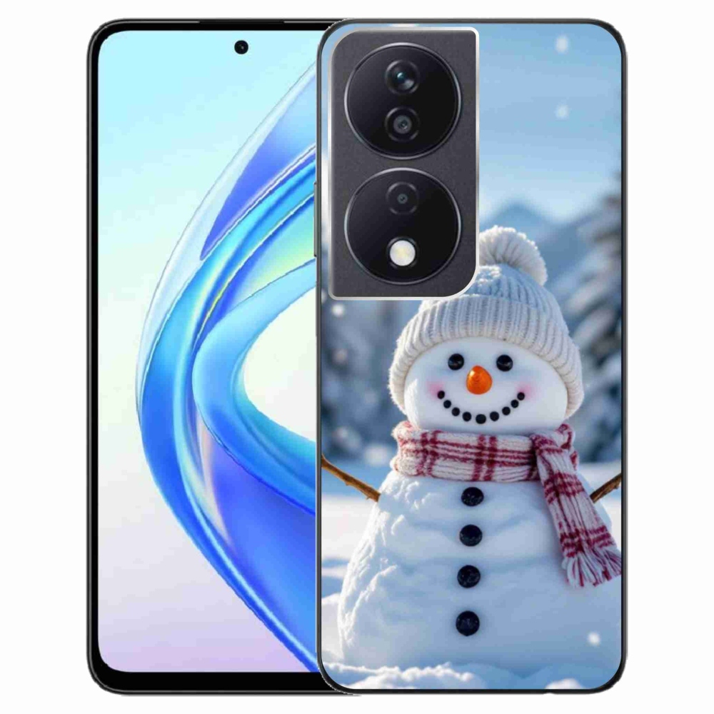 Zselés borítás mmCase a Honor X7b készülékhez - hóember 3