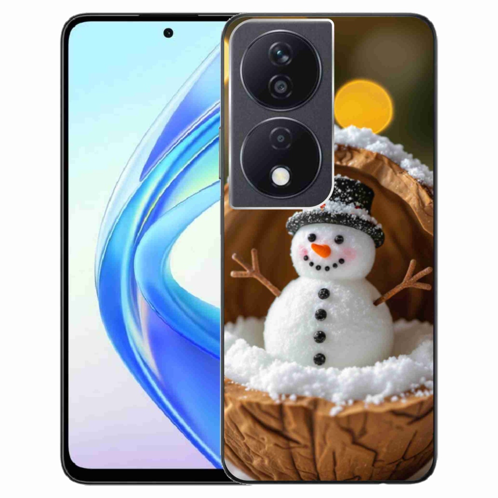 Gél borítás mmCase a Honor X7b készülékhez - hóember 4