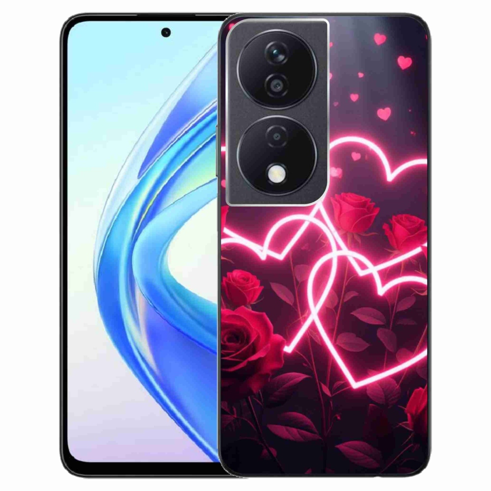 Gél borítás mmCase a Honor X7b készülékhez - Szerelem szíve