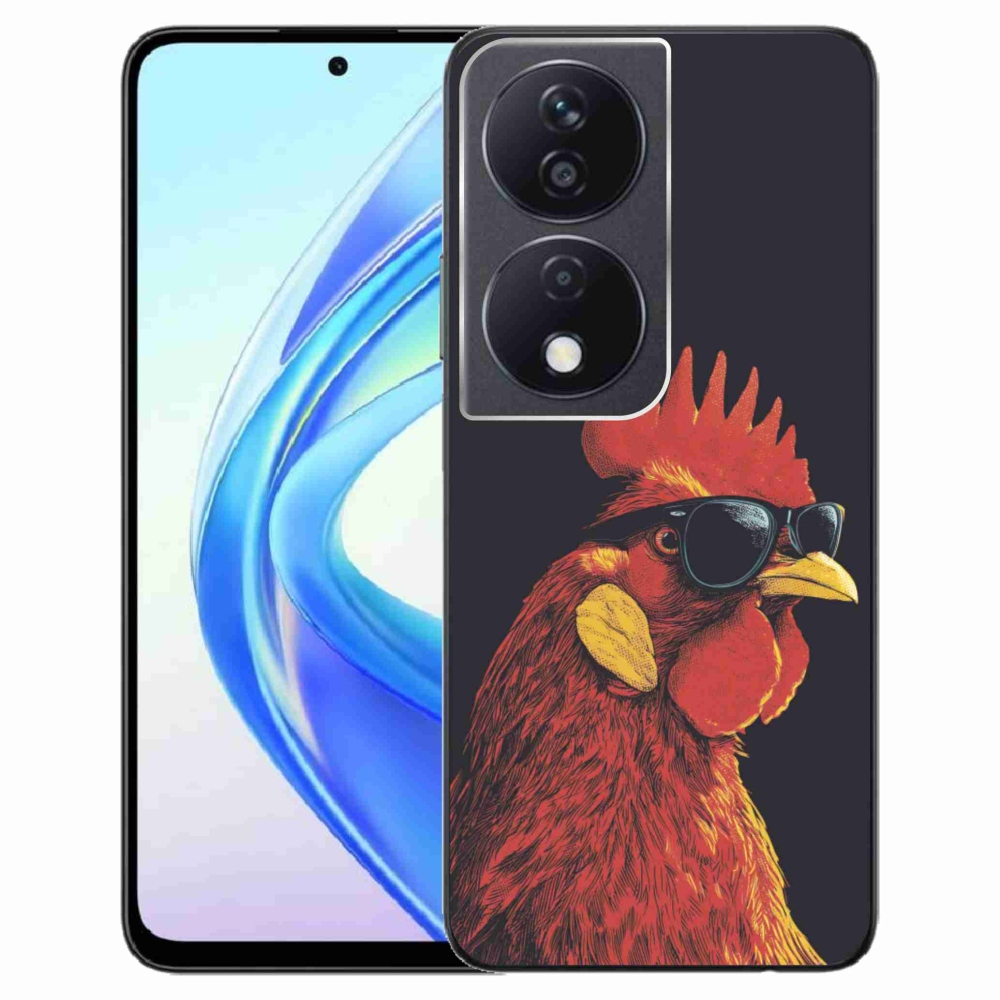 Gél borítás mmCase a Honor X7b készülékhez - stílusos kakas