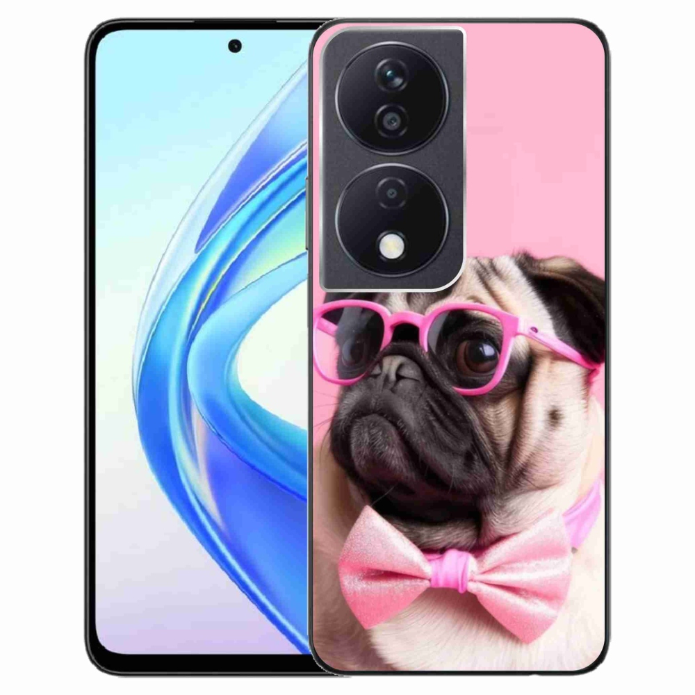 Gél borító mmCase a Honor X7b készülékhez - stílusos mopsz