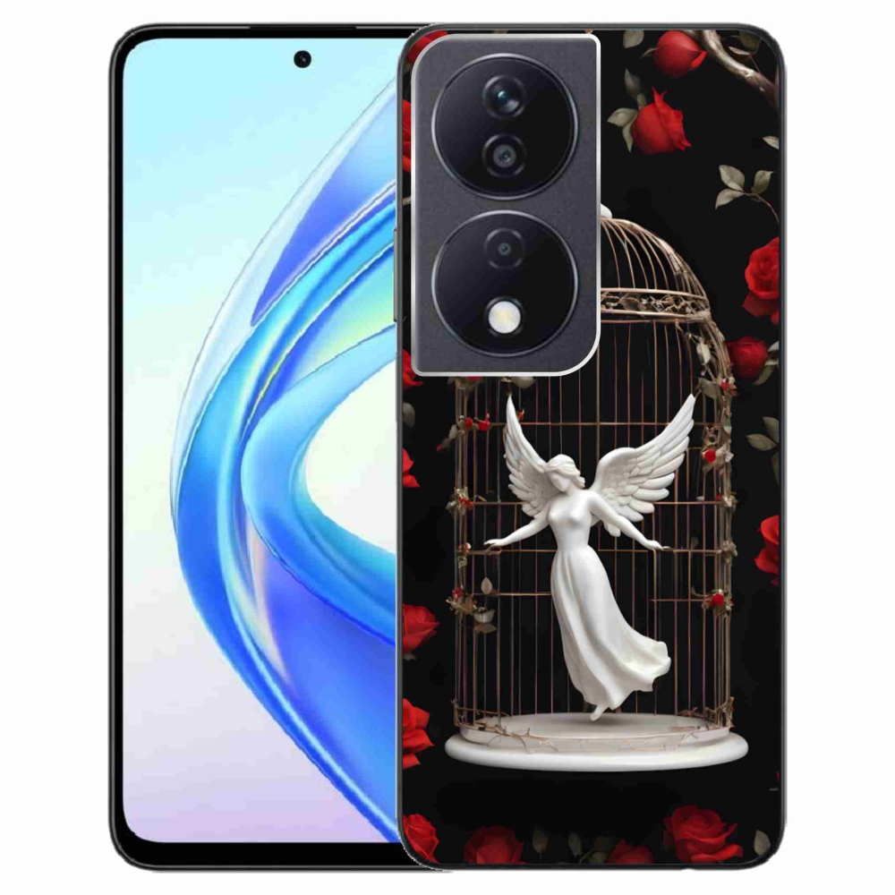 Zselés borítás mmCase a Honor X7b készülékhez - csapdába esett angyal