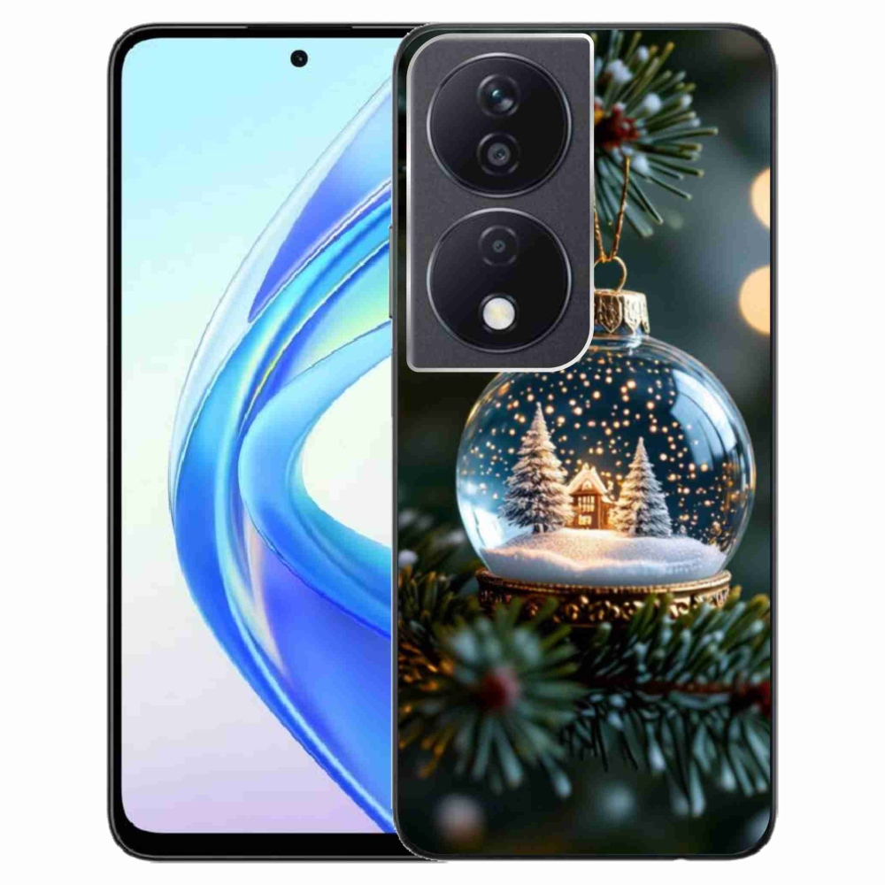 Gél borítás mmCase a Honor X7b-hez - Karácsonyi golyók 2