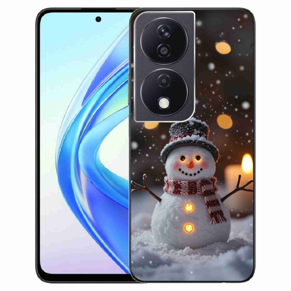 mmCase gél tok az Honor X7b-hez – vidám hóember